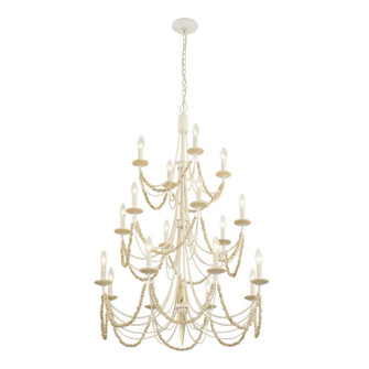 Brentwood 18 Light Chandelier in Country White (137|350C18CW)