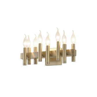 Collette Eight Light Bath in Antique Brass (137|357B08BB)