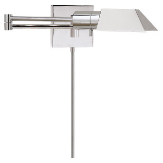 VC CLASSIC One Light Swing Arm Wall Lamp in Polished Nickel (268|82034 PN)