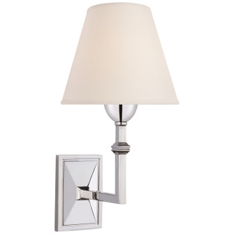 Jane One Light Wall Sconce in Polished Nickel (268|AH 2305PN-NP)