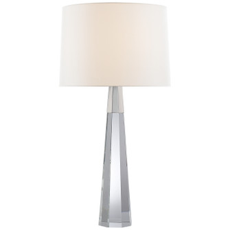 Olsen Two Light Table Lamp in Crystal with Polished Nickel (268|ARN 3026CG/PN-L)
