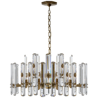 Bonnington 18 Light Chandelier in Hand-Rubbed Antique Brass (268|ARN 5125HAB-CG)