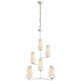 Fontaine Eight Light Chandelier in Plaster (268|ARN 5204PL-L)
