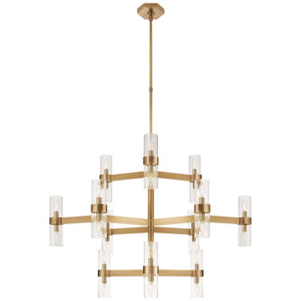 Margita 24 Light Chandelier in Hand-Rubbed Antique Brass (268|ARN 5272HAB-CG)