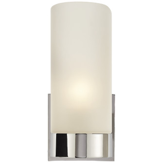 Urbane One Light Wall Sconce in Polished Nickel (268|BBL 2090PN-FG)