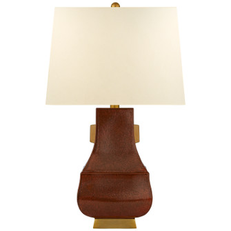 Kang Jug One Light Table Lamp in Autumn Copper with Burnt Gold (268|CHA 8694ACO/BG-PL)