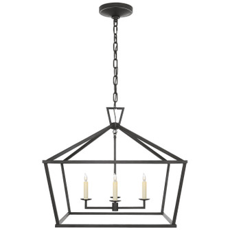 Darlana Four Light Lantern in Aged Iron (268|CHC 2187AI)