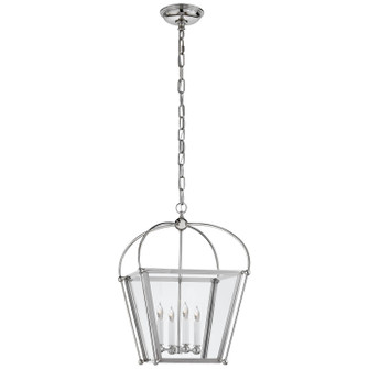 Riverside Four Light Lantern in Polished Nickel (268|CHC 3438PN-CG)