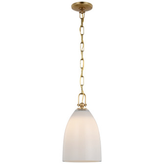 Andros LED Pendant in Antique-Burnished Brass (268|CHC 5425AB-WG)