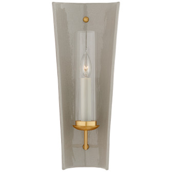 Downey One Light Wall Sconce in Shellish Gray and Gild (268|CHD 2606SHG)