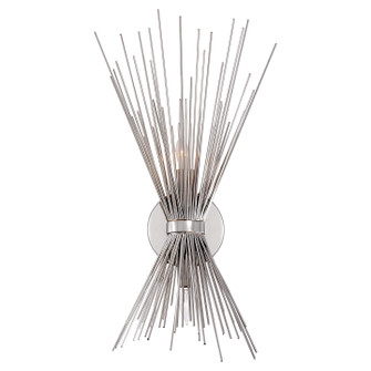 Strada Two Light Wall Sconce in Polished Nickel (268|KW 2070PN)