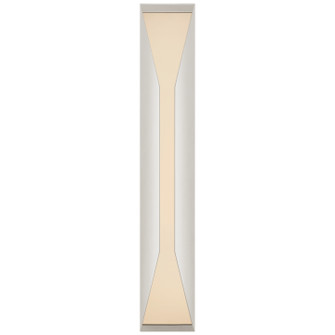 Stretto LED Outdoor Wall Sconce in Polished Nickel (268|KW 2722PN-FG)