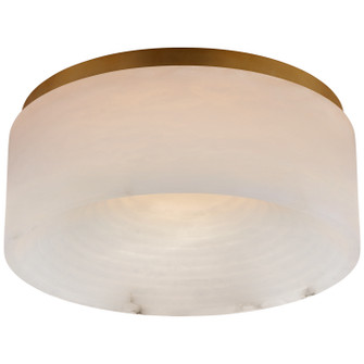 Otto LED Flush Mount in Antique-Burnished Brass (268|KW 4902AB-ALB)
