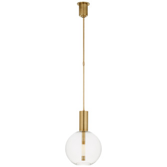 Nye LED Pendant in Antique-Burnished Brass (268|KW 5131AB)