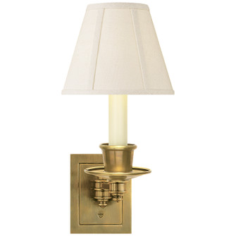 Swing Arm Sconce One Light Swing Arm Wall Lamp in Hand-Rubbed Antique Brass (268|S 2005HAB-L)