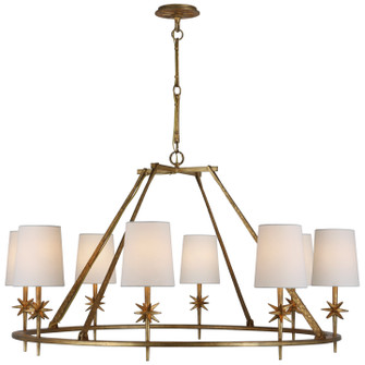 Etoile LED Chandelier in Gilded Iron (268|S 5318GI-L)