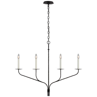 Belfair LED Linear Chandelier in Aged Iron (268|S 5750AI)