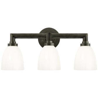 Wilton Three Light Bath Sconce in Bronze (268|SL 2843BZ-WG)