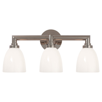 Wilton Three Light Bath Sconce in Chrome (268|SL 2843CH-WG)