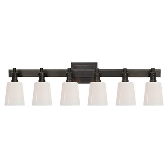Bryant Bath Six Light Linear Bath Sconce in Bronze (268|TOB 2154BZ-WG)