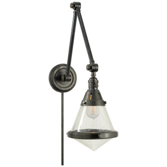 Gale One Light Wall Sconce in Bronze (268|TOB 2156BZ-SG)