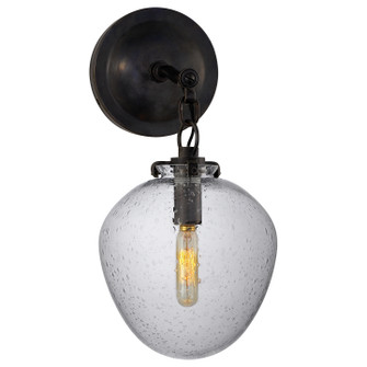 Katie Acorn One Light Wall Sconce in Bronze (268|TOB 2225BZ/G2-SG)