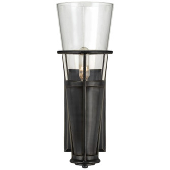 Robinson One Light Wall Sconce in Bronze (268|TOB 2751BZ-CG)