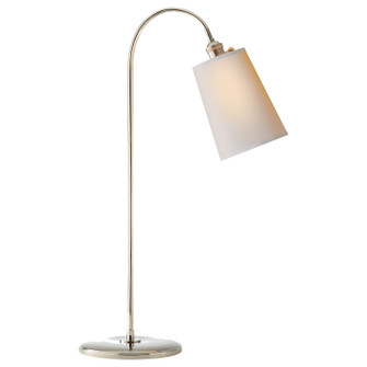 Mia Lamp One Light Table Lamp in Polished Nickel (268|TOB 3222PN-NP)