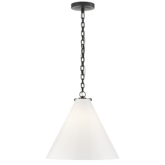 Katie Conical One Light Pendant in Bronze (268|TOB 5226BZ/G6-WG)