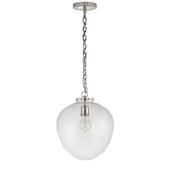 Katie Acorn One Light Pendant in Polished Nickel (268|TOB 5226PN/G2-CG)