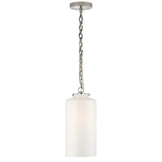 Katie Cylider One Light Pendant in Polished Nickel (268|TOB 5226PN/G3-WG)