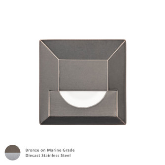 2061 LED Step and Wall Light in Bronze Stainless Steel (34|2061-30BS)