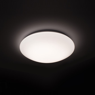 Glo LED Flush Mount in White (34|FM-214-CS-WT)