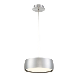 Tic Toc LED Pendant in Brushed Aluminum (34|PD-37814-AL)