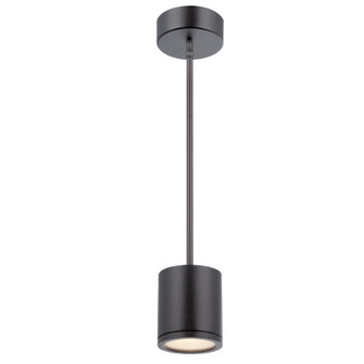 Tube LED Pendant in Black (34|PD-W2605-BK)