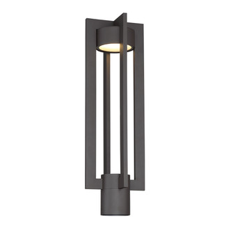 Chamber LED Outdoor Post Light in Bronze (34|PM-W48620-BZ)