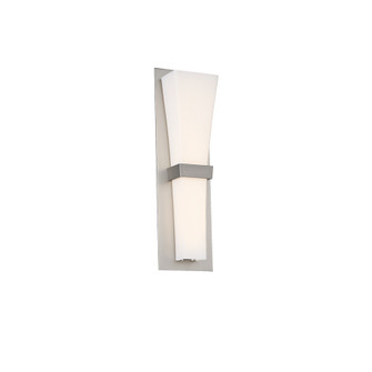 Prohibition LED Wall Sconce in Satin Nickel (34|WS-45620-SN)