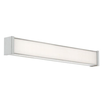 Svelte LED Bathroom Vanity in Brushed Nickel (34|WS-7322-BN)
