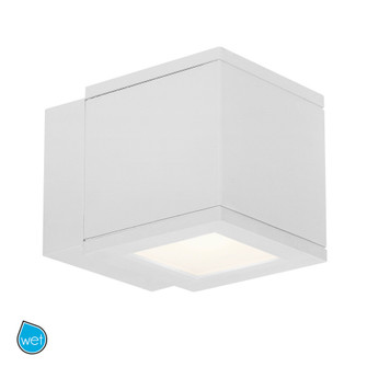 Rubix LED Wall Light in White (34|WS-W2504-WT)