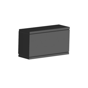 Rubix LED Wall Light in Black (34|WS-W2509-BK)