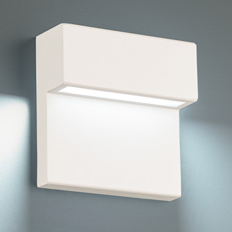 Balance LED Outdoor Wall Light in White (34|WS-W25106-40-WT)