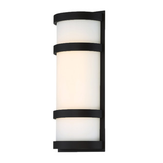 Latitude LED Wall Light in Black (34|WS-W52614-BK)