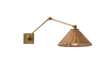 Padma One Light Wall Sconce in Antique Brass (314|DS49016)