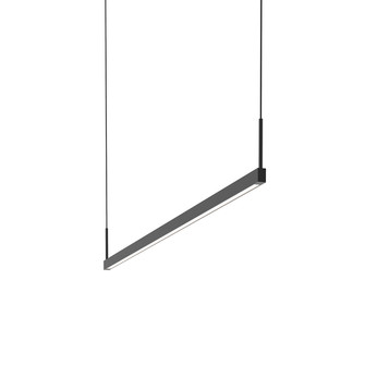 Thin-Line LED Pendant in Satin Black (69|2816.25-4-27)