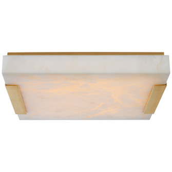 Covet LED Flush Mount in Antique-Burnished Brass (268|KW 4115AB-ALB)