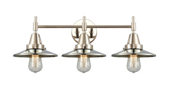 Caden LED Bath Vanity in Polished Nickel (405|447-3W-PN-M6-BK-LED)