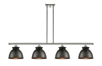 Ballston Four Light Island Pendant in Polished Nickel (405|516-4I-PN-M14-BK)