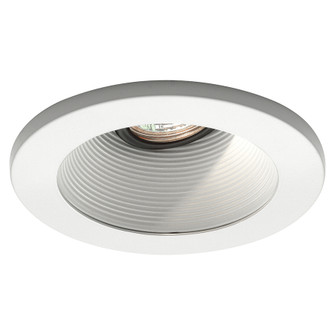 4'' Low Voltage 4in Adjustable Step Baffle Trim in White/White (34|HR-D411-WT/WT)