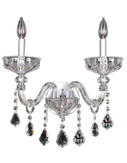 Clovio Two Light Wall Bracket in Chrome (238|026021-010-FR001)