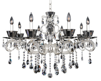 Locatelli Eight Light Chandelier in Silver (238|10099-017-FR001)